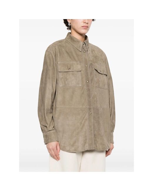 Brunello Cucinelli Natural Neutrals Tops