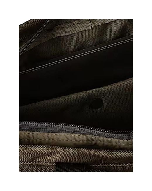 The North Face Green Logo-Patch Backpack for men