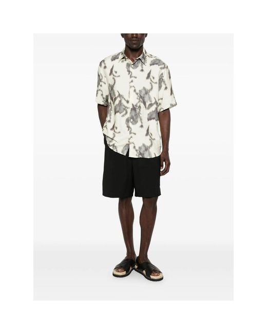 Myths Black Tailored Shorts for men
