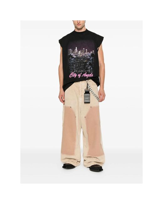 Balenciaga Natural Neutrals Trousers for men