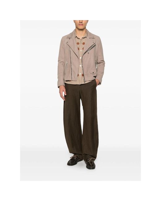 Tagliatore Natural Leather Outerwear for men