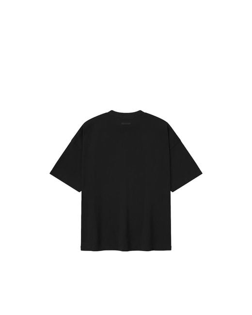 Fear Of God Black T-Shirt Cotton for men