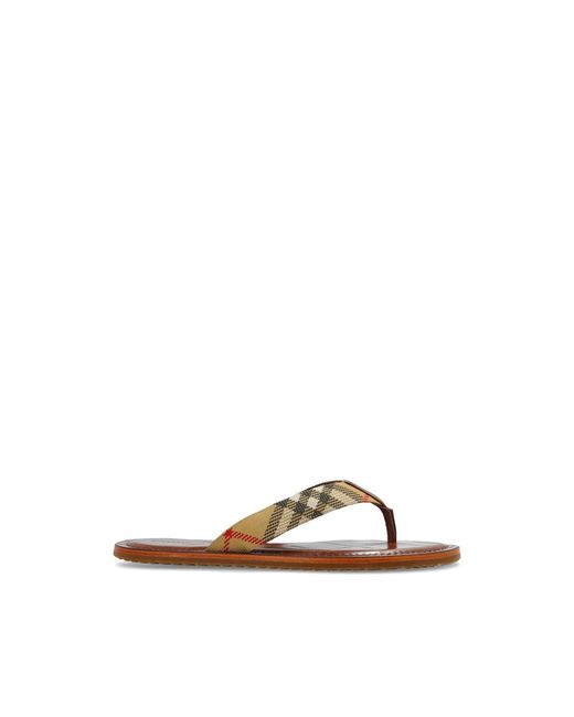 Burberry Brown Neutrals Shoes