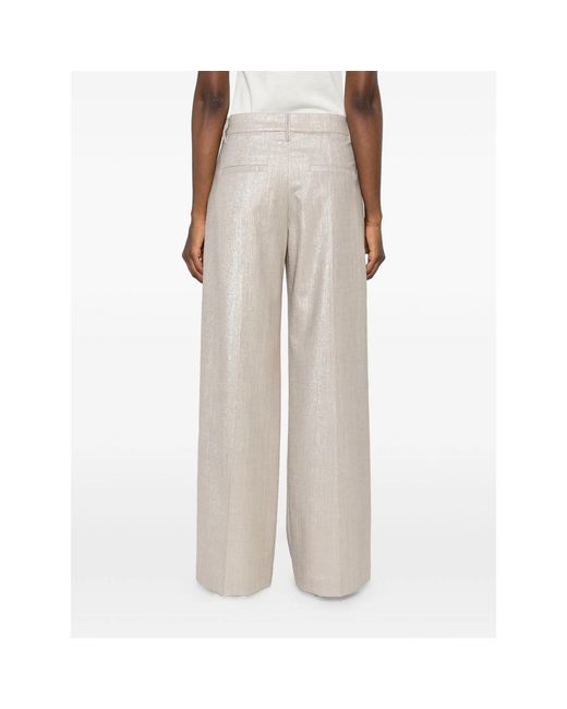 Brunello Cucinelli Natural Neutrals Trousers