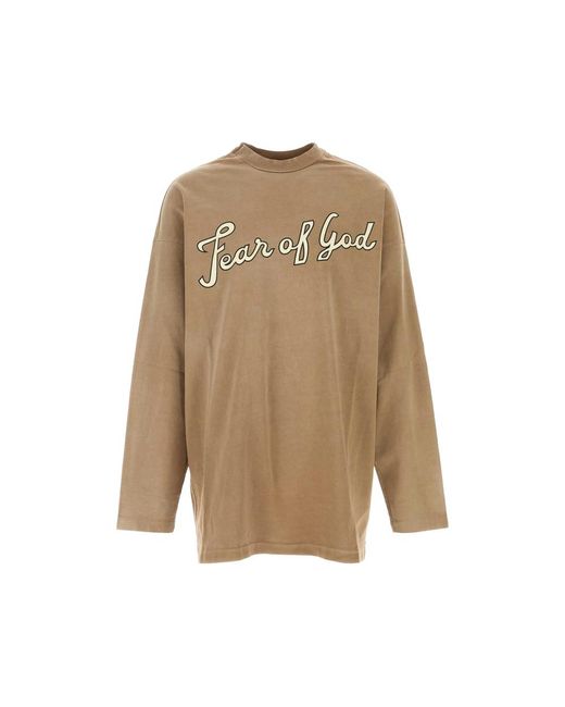 Fear Of God Natural T-Shirts & Vests for men