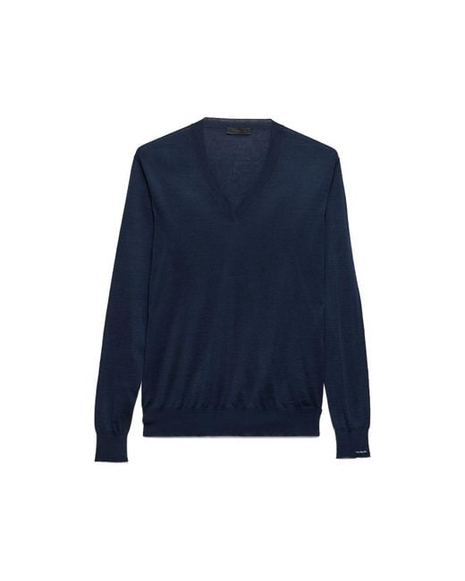 Prada Blue Sweaters & Knitwear for men