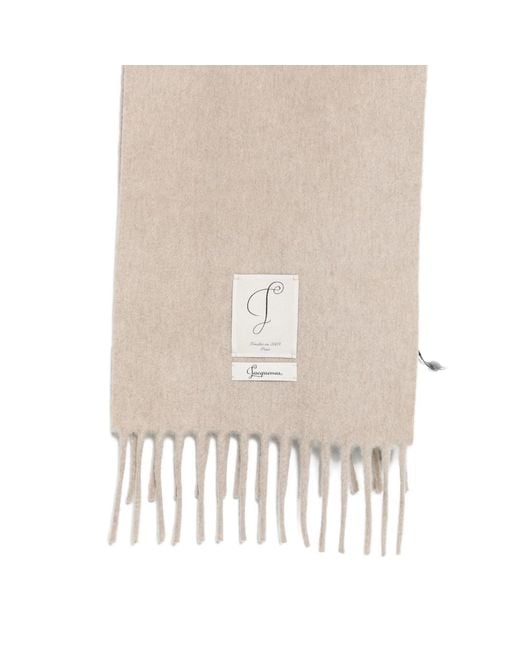 Jacquemus Natural Scarves for men