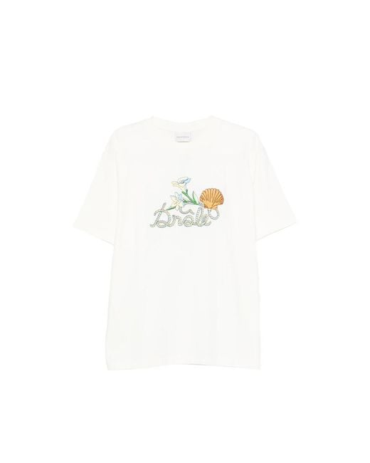 Drole de Monsieur White Shell T-Shirt for men