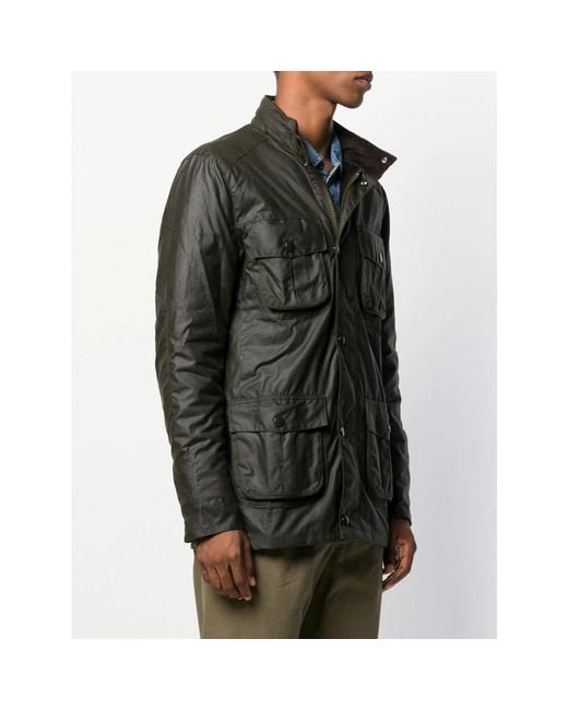 Barbour Green Corbridge Wax Jacket for men