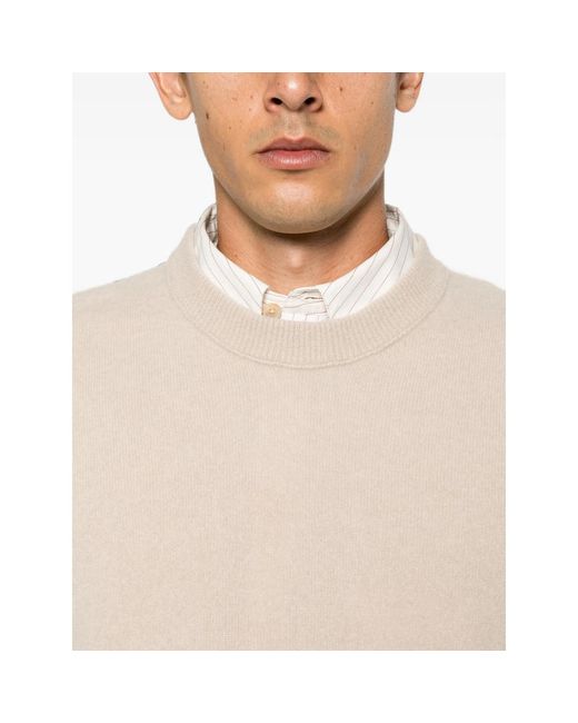 Atomo Factory Natural Crew-Neck Sweater for men