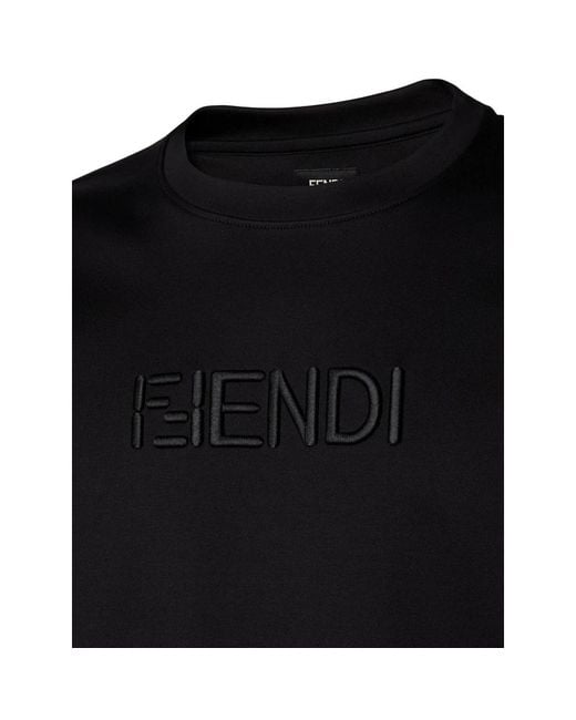 Fendi Black T-Shirts & Vests for men