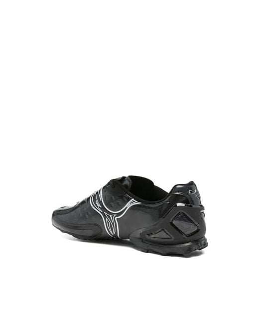 Puma X Ahluwalia Black X Ahluwalia Logo-Print Sneakers for men