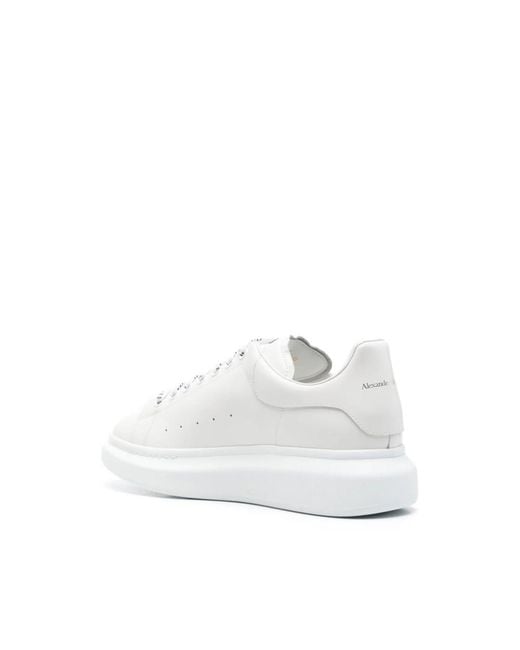 McQueen White Trainers