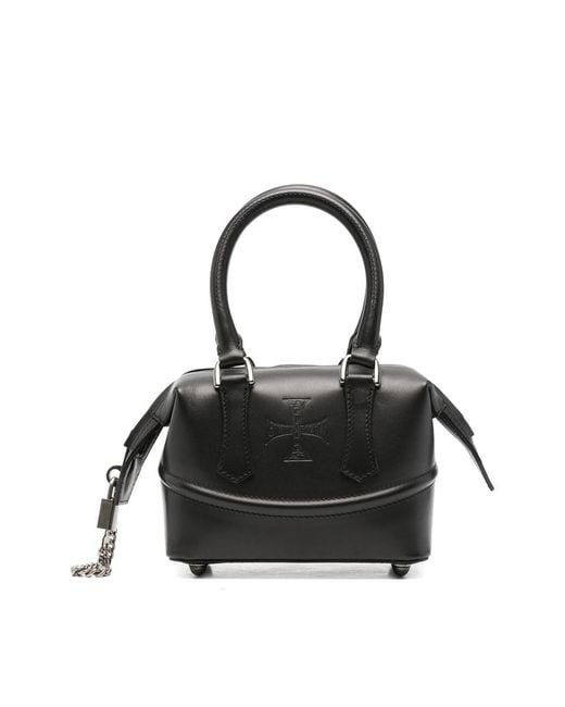 Enfants Riches Deprimes Black Logo-Embossed Tote Bag
