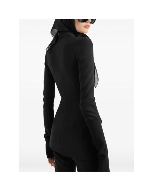 Dolce & Gabbana Black Double-Breasted Jacket