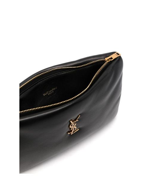 Saint Laurent Black Clutch Bags