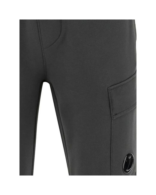 C P Company Gray C. P. Company Cargo Track Pants for men