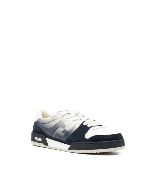 Fendi Blue Trainers for men