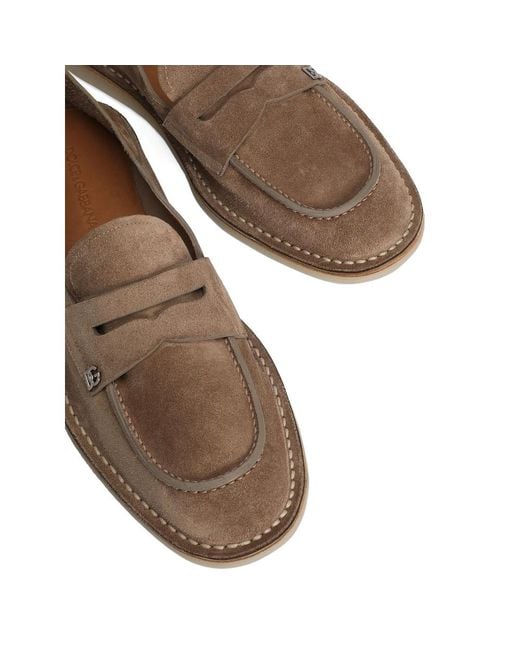 Dolce & Gabbana Brown Loafers for men