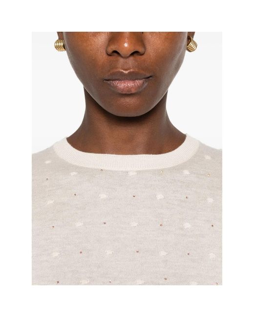 Max Mara White Knitwear