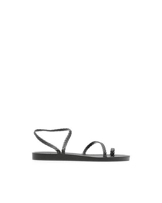 Ancient Greek Sandals Black Sandals Eleftheria Jelly