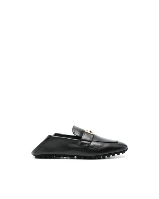 Fendi Black Loafers