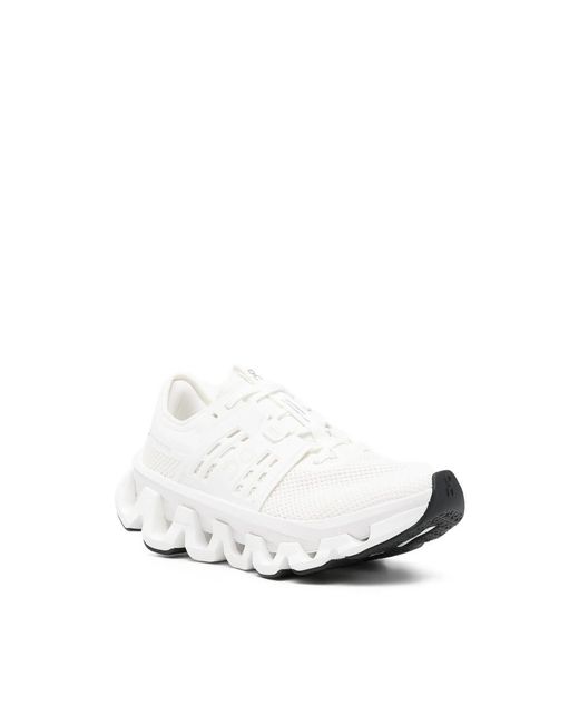 On Shoes White Cloudswift Amp Lace-Up Sneakers