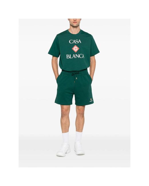 Casablanca Green T-Shirts & Vests for men