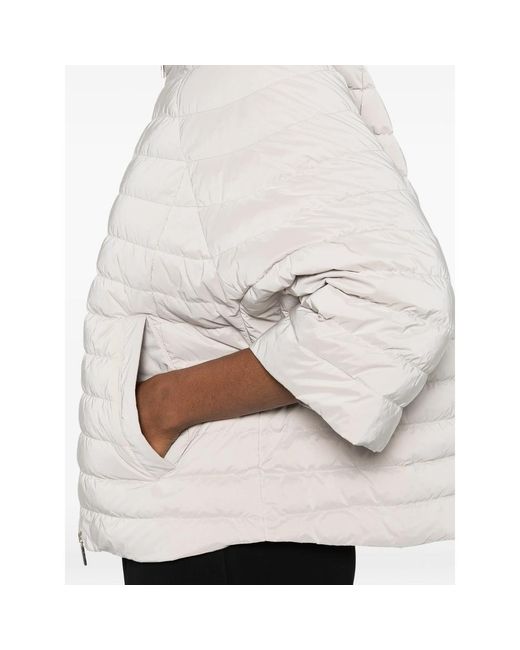 Moorer White Zip Jacket