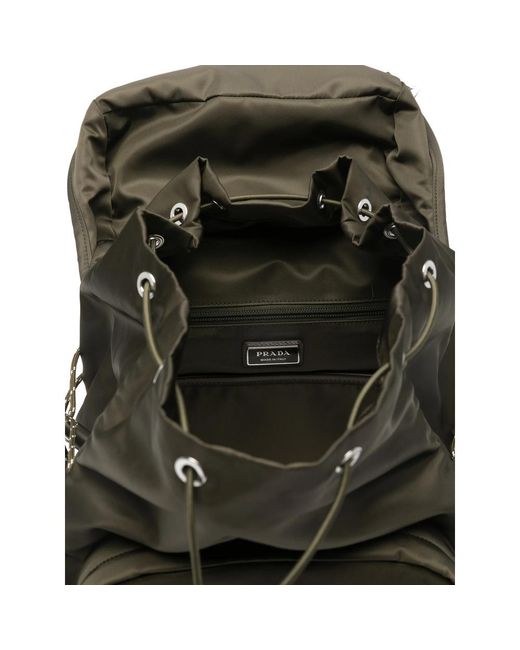 Prada Green Backpacks for men