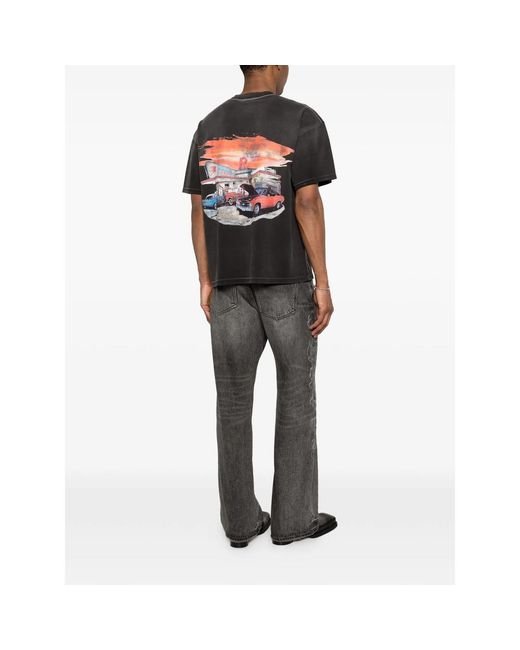 Represent Black Sneaker 550 for men