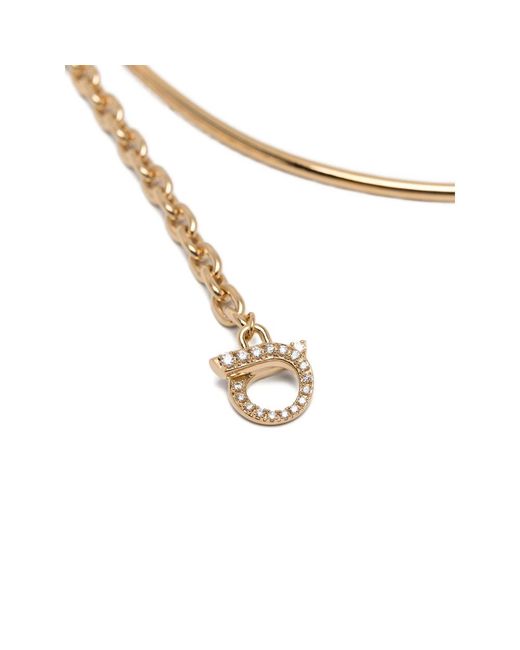 Ferragamo Metallic Necklaces