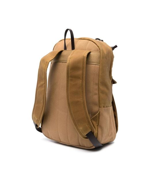 Filson Green Journeyman Cotton Backpack for men