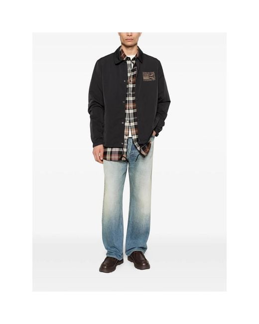 Barbour Black Shirt Jacket for men