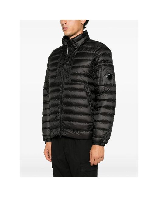 C P Company Black C. P. Company Quilted Jacket for men