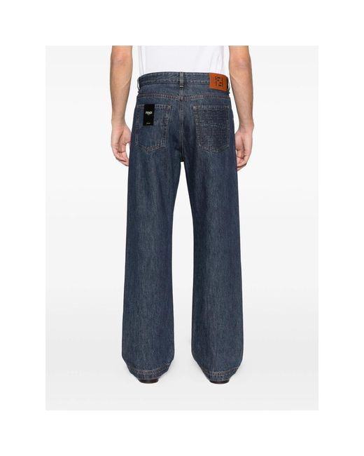 Fendi Blue Denim for men