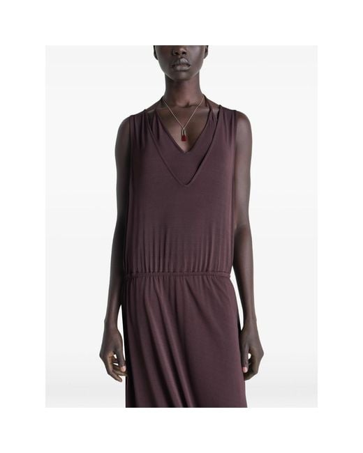 Lemaire Purple Dresses