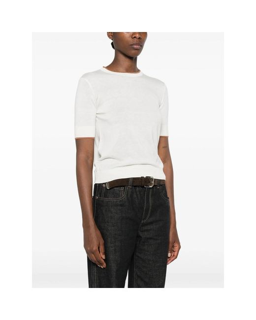 Max Mara White Tops