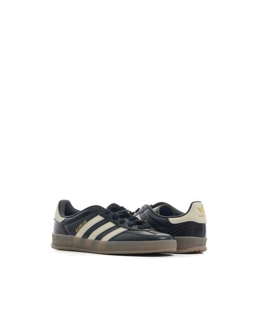 Adidas Black Sneakers Calf Leather for men