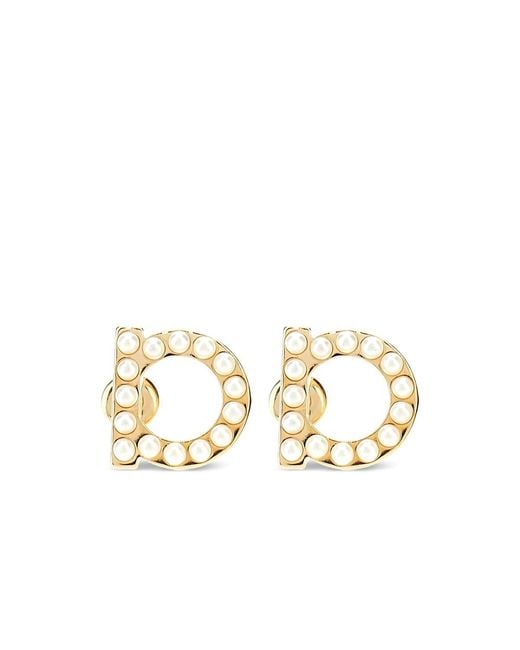 Ferragamo Metallic Earrings