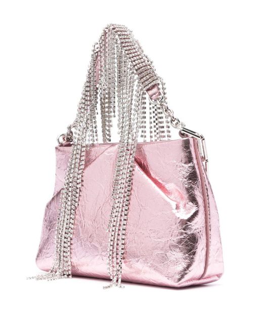 Stine Goya Pink Cruz Logo-lettering Bag