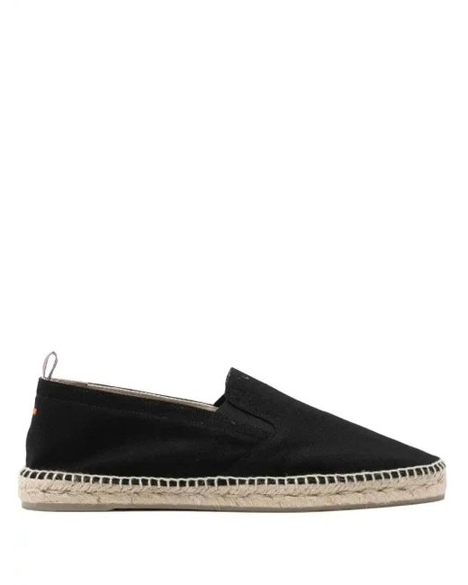 Castaner Black Canvas Espadrilles for men