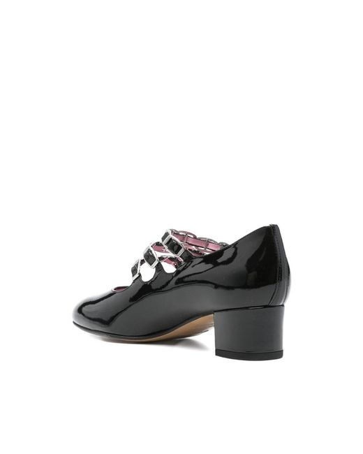 CAREL PARIS Black 35Mm Kina Patent-Leather Pumps