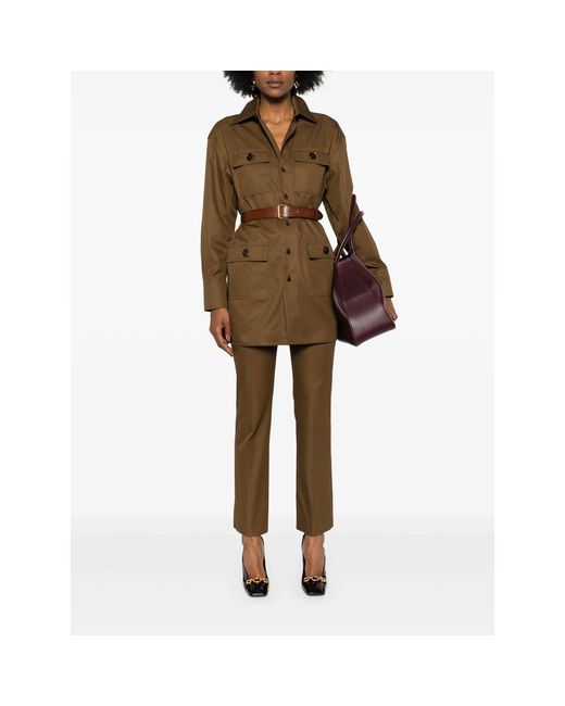 Saint Laurent Brown Trousers