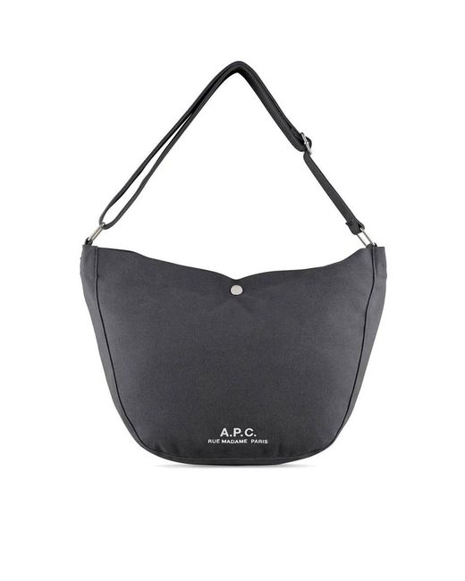 A.P.C. Black Messenger Bags for men