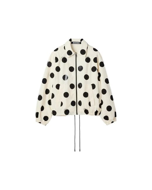 Jacquemus White The Windbreaker Jacket for men