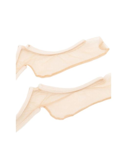 Vivetta White Tie-Fastening Socks
