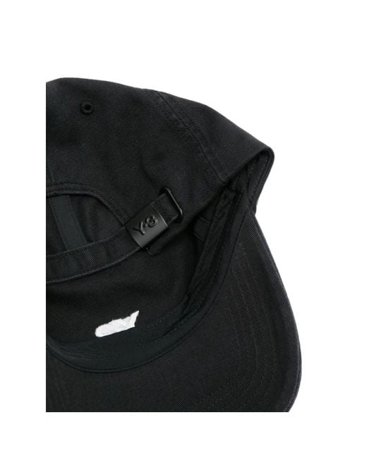 Y-3 Black Caps for men