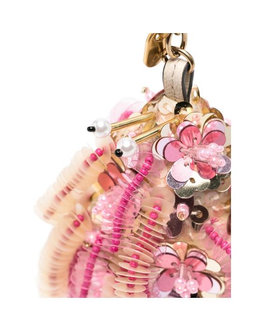 Anya Hindmarch Pink Keyrings & Chains
