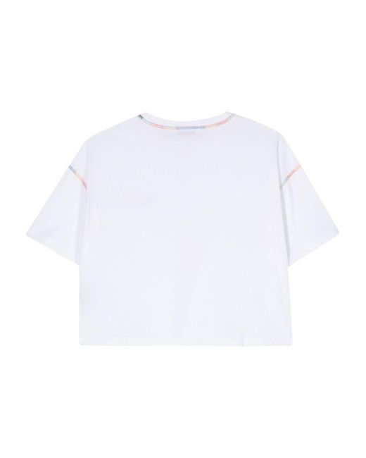 Maison Labiche White Amour Alesia T-Shirt